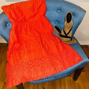Old Navy Cotton Strapless Dress